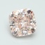 4.02 Ct. Fancy Intense Pink Cushion Lab Grown Diamond