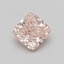 0.76 Ct. Fancy Pink Cushion Lab Grown Diamond