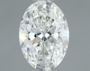 Oval diamond — real photo