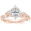 14K Rose Gold Secret Garden Diamond Ring (1/2 ct. tw.), smalltop view