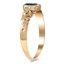 The Gelya Ring, smalltop view on a hand