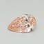 0.33 Ct. Fancy Intense Pink Pear Lab Grown Diamond