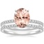 18KW Morganite Luxe Ballad Bridal Set (1/2 ct. tw.), smalltop view
