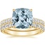 18KY Aquamarine Sienna Diamond Bridal Set (7/8 ct. tw.), smalltop view