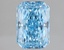 1.54 Ct. Fancy Vivid Blue Radiant Lab Grown Diamond