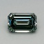 0.51 Ct. Fancy Intense Green Emerald Lab Grown Diamond
