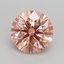 1.61 Ct. Fancy Intense Pink Round Lab Grown Diamond