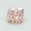 4.33 Ct. Fancy Intense Pink Cushion Lab Grown Diamond