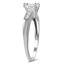 The Thiebe Ring, smalltop view on a hand