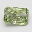 2.04 Ct. Fancy Vivid Green Radiant Lab Grown Diamond