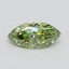 1.01 Ct. Fancy Vivid Green Marquise Lab Grown Diamond