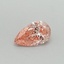 0.31 Ct. Fancy Vivid Pink Pear Lab Grown Diamond