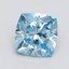 1.98 Ct. Fancy Vivid Blue Cushion Lab Grown Diamond