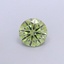 0.98 Ct. Fancy Vivid Green Round Lab Grown Diamond