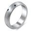 Modern Band with Sapphire Accents, smallside view