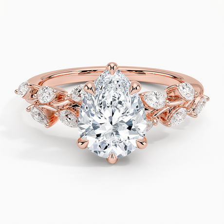 14K Rose Gold Amaranta Diamond Ring (1/2 ct. tw.)