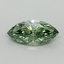 1.55 Ct. Fancy Vivid Pacific Green Marquise Lab Grown Diamond