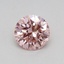 0.34 Ct. Fancy Intense Pink Round Lab Grown Diamond