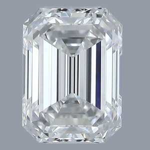 Emerald diamond — real photo