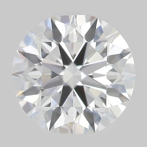 Round diamond — real photo
