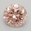 2.50 Ct. Fancy Intense Pink Round Lab Grown Diamond