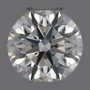 Round diamond — real photo