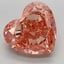 10.09 Ct. Fancy Vivid Pink Heart Lab Grown Diamond