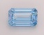 1.38 Ct. Fancy Vivid Blue Emerald Lab Grown Diamond