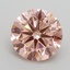 2.00 Ct. Fancy Intense Pink Round Lab Grown Diamond
