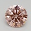 2.40 Ct. Fancy Intense Pink Round Lab Grown Diamond
