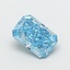 1.28 Ct. Fancy Vivid  Blue Radiant Lab Grown Diamond