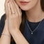 14K Rose Gold Viviana One-Quarter Coverage Diamond Ring, smalladditional view 1