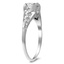 The Karlotta Ring, smalltop view on a hand