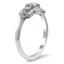 The Pace Ring, smalltop view on a hand