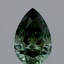 1.52 Ct. Fancy Vivid Green Pear Lab Grown Diamond