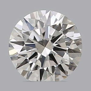 Round diamond — real photo