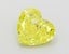1.28 Ct. Fancy Vivid Yellow Heart Lab Grown Diamond