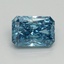 1.70 Ct. Fancy Vivid Blue Radiant Lab Grown Diamond