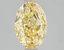 2.00 Ct. Fancy Vivid Yellow Oval Lab Grown Diamond