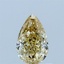 0.58 Ct. Fancy Yellow Pear Lab Grown Diamond