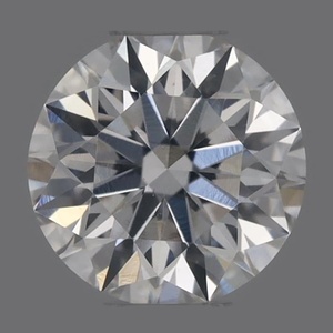 Round diamond — real photo