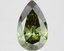 2.33 Ct. Fancy Vivid Green Pear Lab Grown Diamond