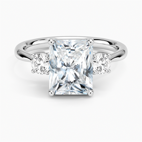18K White Gold Selene Three Stone Diamond Ring (1/3 ct. tw.)