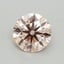 0.70 Ct. Fancy Intense Pink Round Lab Grown Diamond