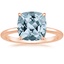 14K Rose Gold Petite Elodie 1.5mm Ring, smalltop view