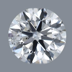 Round diamond — real photo