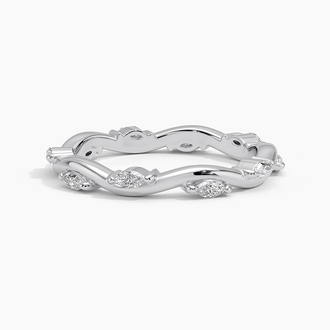 Winding Willow Eternity Diamond Ring (1/3 ct. tw.) - Brilliant Earth