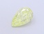 2.13 Ct. Fancy Light Yellow Pear Lab Grown Diamond