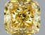 3.02 Ct. Fancy Intense Yellow Cushion Lab Grown Diamond