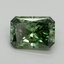 2.21 Ct. Fancy Vivid Green Radiant Lab Grown Diamond